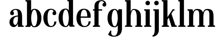 Aviatica Classic Serif Font LOWERCASE