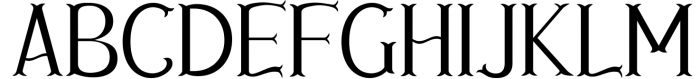 Avins Bake - Decorative Serif Font Font UPPERCASE