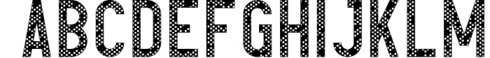 Avoqado - All Caps Sans Typeface 4 Font LOWERCASE