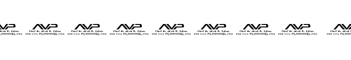 AVP Font OTHER CHARS