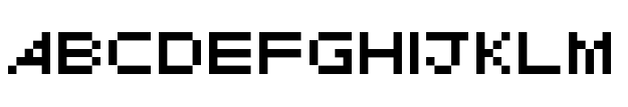 Avant Pixel Regular Font UPPERCASE