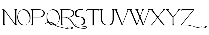 Avanti Serif Regular Font UPPERCASE