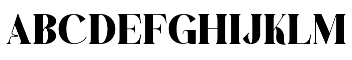 Avathor Type Black Font UPPERCASE