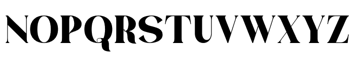 Avathor Type Black Font UPPERCASE