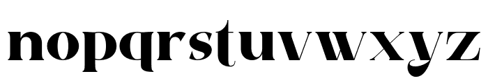 Avathor Type Black Font LOWERCASE
