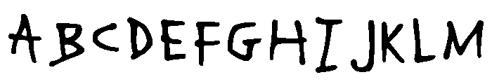 Avds Nino Regular Font UPPERCASE