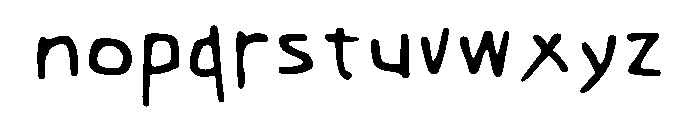 Avds Nino Regular Font LOWERCASE
