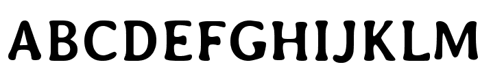 Averia-Bold Font UPPERCASE
