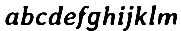 Averia-BoldItalic Font LOWERCASE