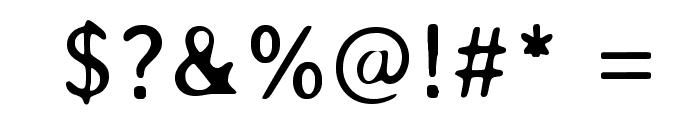 Averia-Regular Font OTHER CHARS