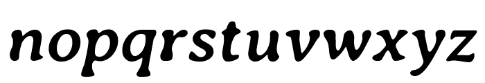 Averia Serif GWF Bold Italic Font LOWERCASE