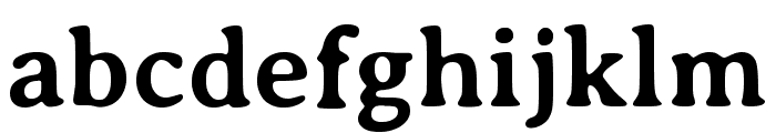 Averia Serif GWF Bold Font LOWERCASE