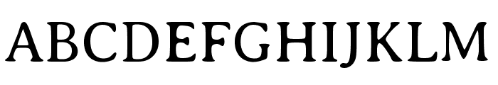 Averia Serif GWF Light Font UPPERCASE