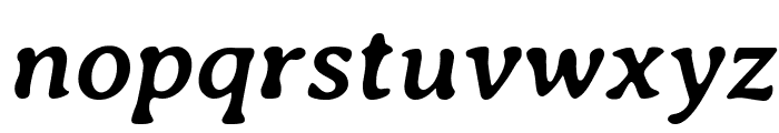 Averia Serif Libre Bold Italic Font LOWERCASE