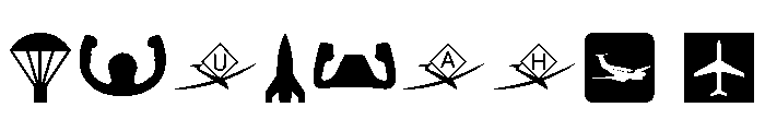 Aviation Font OTHER CHARS