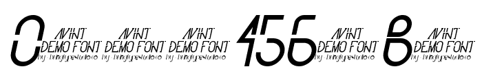Avint Bold Italic Font OTHER CHARS