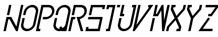 Avint Bold Italic Font UPPERCASE