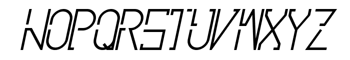 Avint Regular Italic Font UPPERCASE