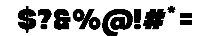 Avion Demo Bold Font OTHER CHARS