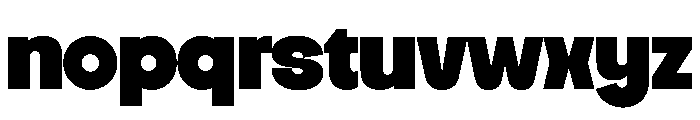 Avion Demo Bold Font LOWERCASE