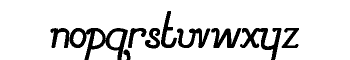 Avionne Font LOWERCASE