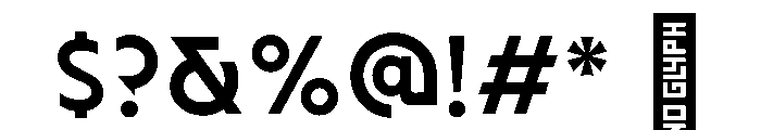 Avoka ZT_Standard Version 1.0 Bold Font OTHER CHARS