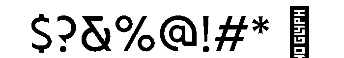 Avoka ZT_Standard Version 1.0 Regular Font OTHER CHARS