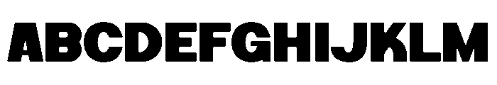 Avora Font UPPERCASE