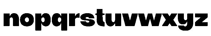Avora Font LOWERCASE
