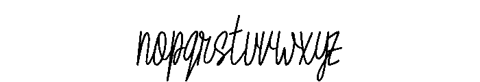 Avoratu Font LOWERCASE
