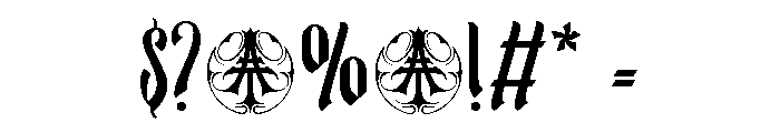 Avrente Personal Use Only Reg Font OTHER CHARS