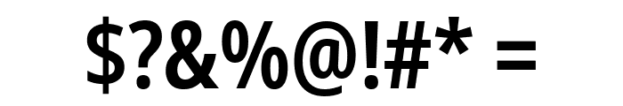 Avrile Sans Condensed SemiBold Font OTHER CHARS