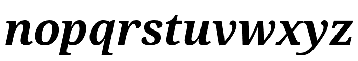 Avrile Serif Bold Italic Font LOWERCASE