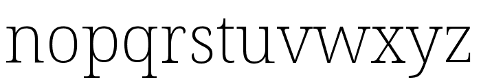 Avrile Serif ExtraLight Font LOWERCASE