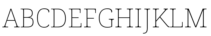 Avrile Serif Thin Font UPPERCASE