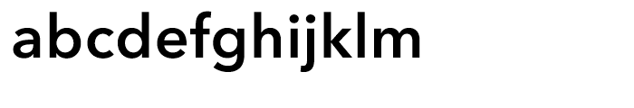 Avenir Next Cyrillic Demi Font LOWERCASE