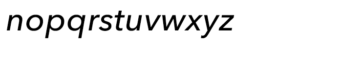 Avenir Next Cyrillic Medium Italic Font LOWERCASE