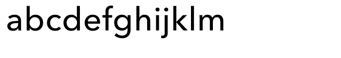 Avenir Next Cyrillic Medium Font LOWERCASE