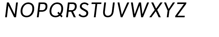Averta Standard Italic Font UPPERCASE