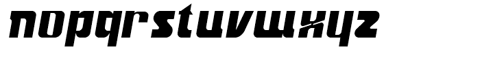 Aviana Bold Italic Font LOWERCASE