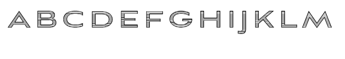 Aviano Sans Layers Horizontal Font LOWERCASE