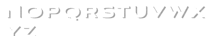 Aviano Sans Layers Shadow Diag Font UPPERCASE