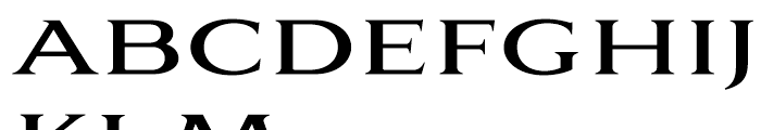 Aviano Serif Bold Font UPPERCASE