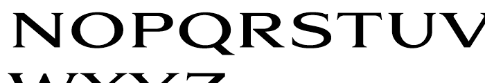 Aviano Serif Bold Font UPPERCASE