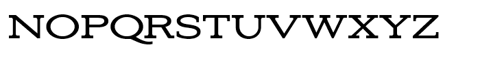 Aviano Slab Light Font LOWERCASE