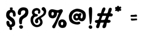 Avaline Script SC Bold Font OTHER CHARS