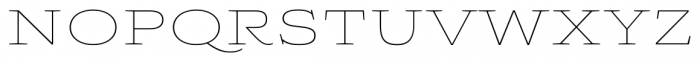 Aviano Wedge Thin Font UPPERCASE