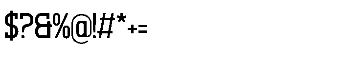 Avacerdo Regular Font OTHER CHARS