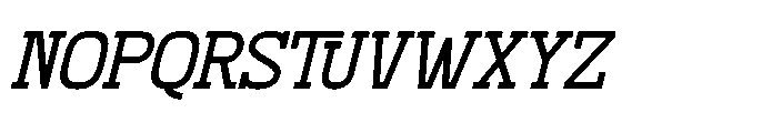 Availo Ledger Italic Font UPPERCASE