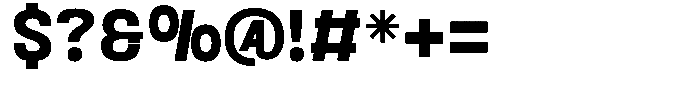 Avalant Font OTHER CHARS